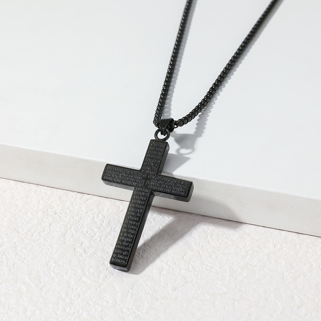 Cross-shaped pendant