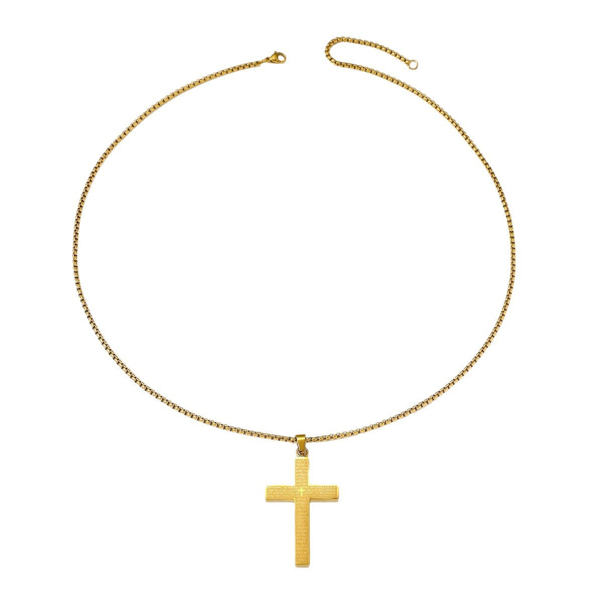 Cross-shaped pendant