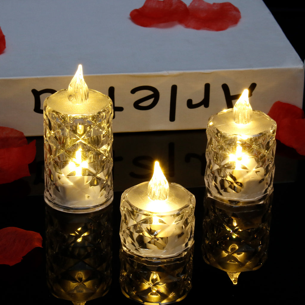 Grazia | Kristallen LED Theelichtjes