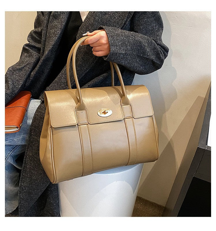 Large-capacity tote large bag, a briefcase for women's autumn and winter commuting, a high-quality lady's handbag