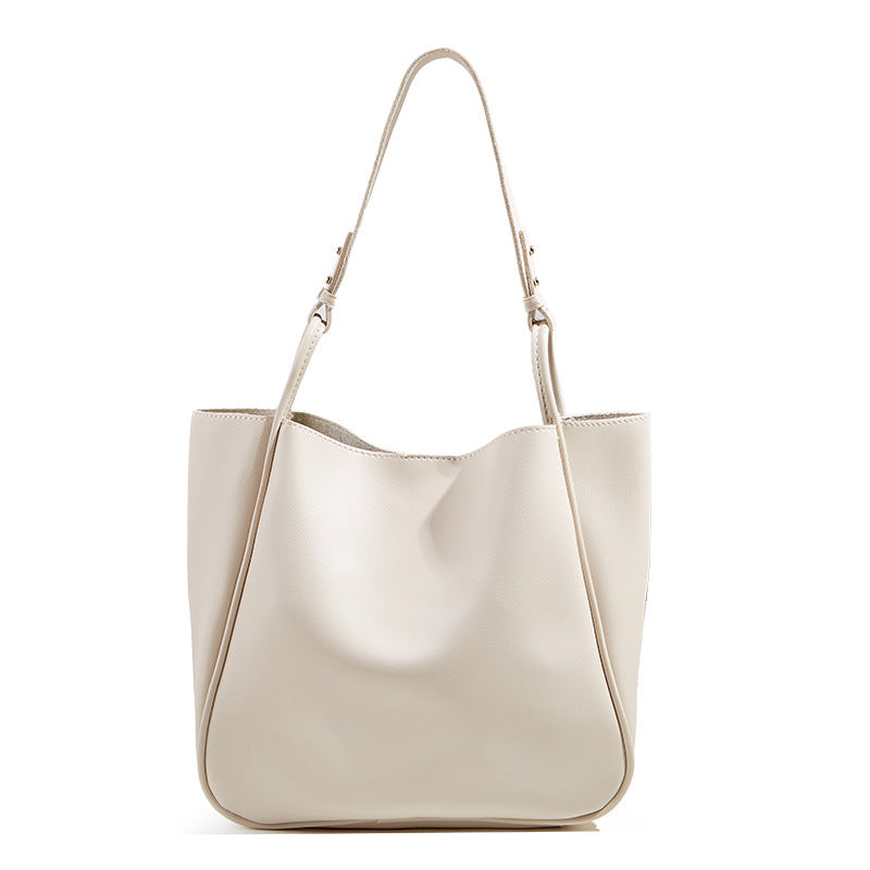 Large-capacity bag, versatile for women's fashion, autumn and winter textured crossbody bag, high-end single-shoulder et bag