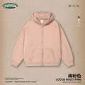 CKX Autumn Fleece basic hooded sweatshirt for teenagers, Men's casual loose solid color