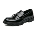 Men's large-sized leather shoes, size 38-46, Spring and autumn men's brock carved business formal wear, men's loafers