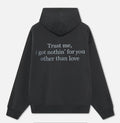 Women's multi-color letter-printed casual long-sleeved pullover loose hooded sweatshirt