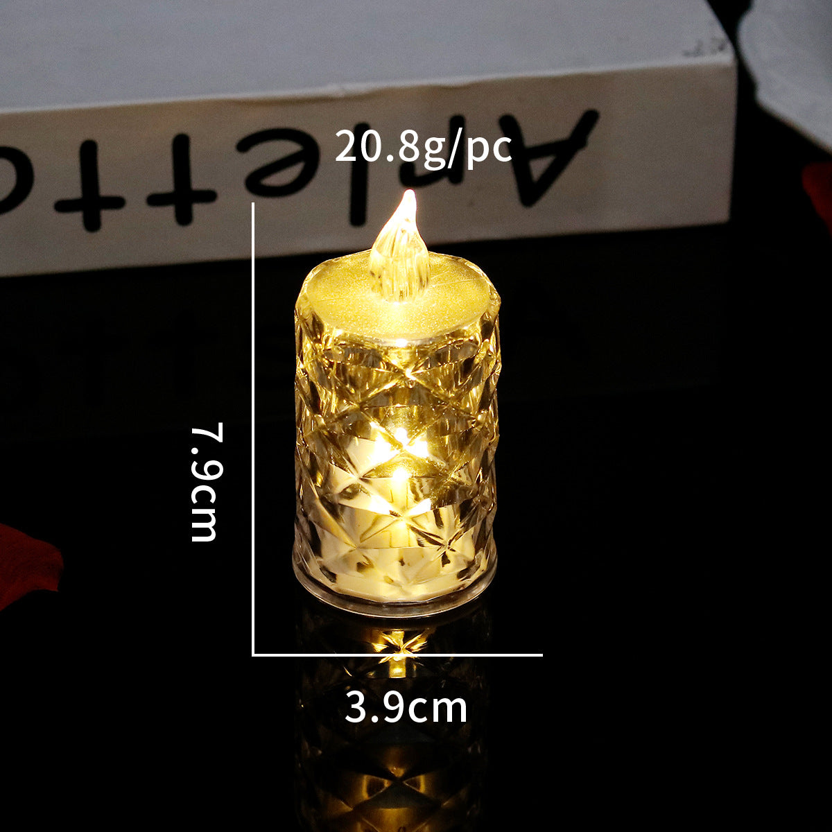 Grazia | Kristallen LED Theelichtjes