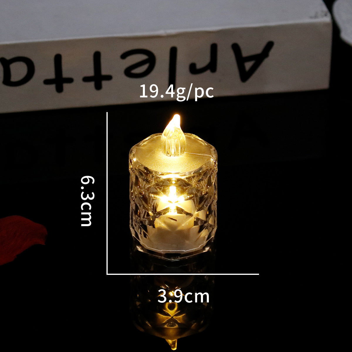 Grazia | Kristallen LED Theelichtjes